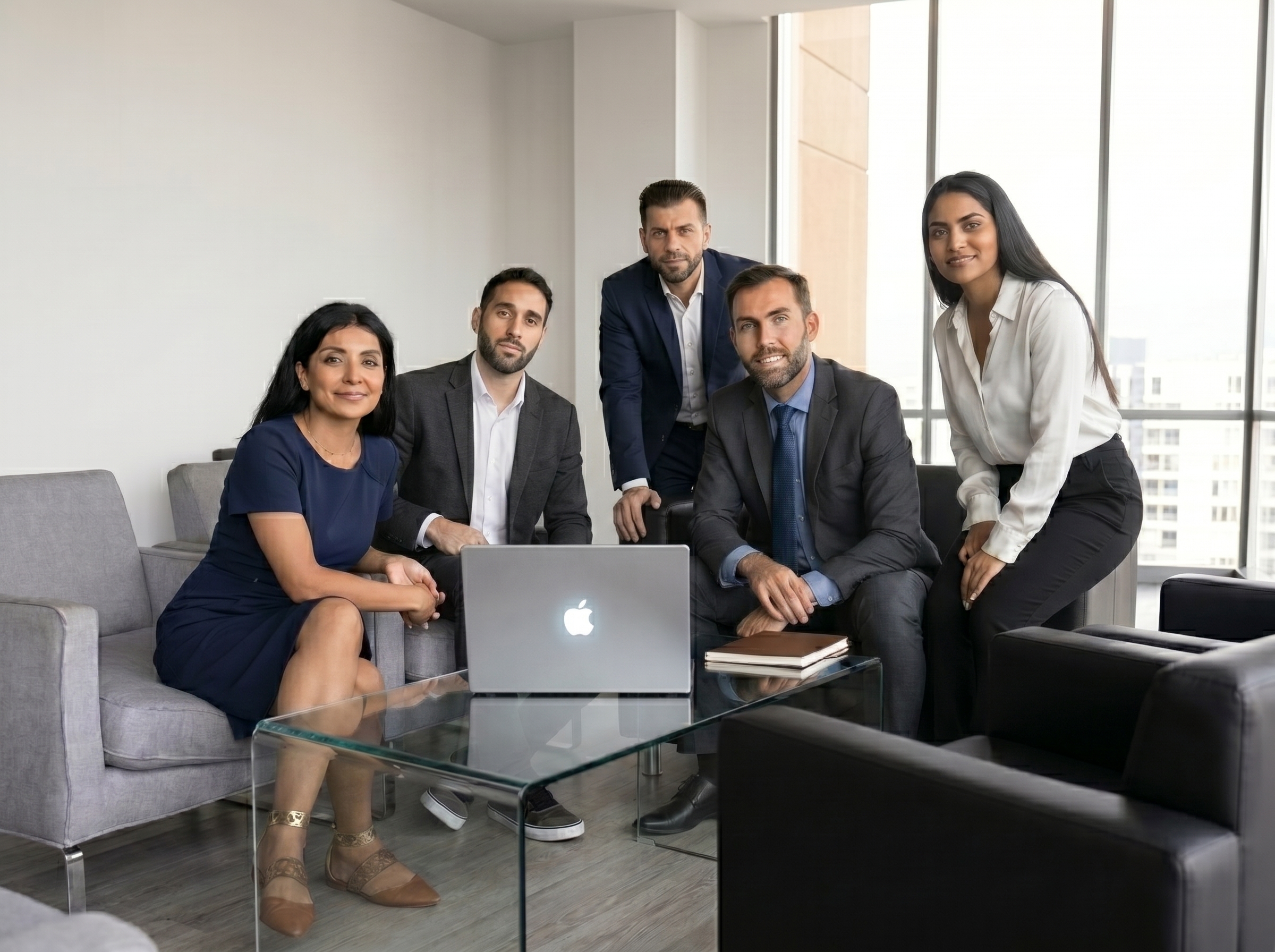 Equipo Trilven en reunión estratégica